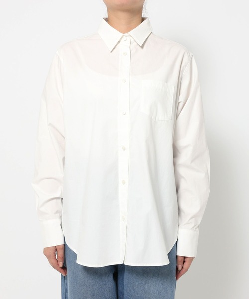 studio CLIP(スタディオクリップ)の「《ウタオ》ベーシックシャツ(シャツ/ブラウス・レディース・ホワイト/ライトブルー・FREE)」の21枚目の写真