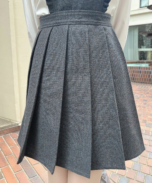 F i.n.t（フィント）の「バックリボン2wayエプロンジャンパースカート（ジャンパースカート・レディース・ブラウン/グレー・FREE）」の7枚目の写真