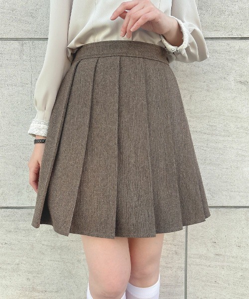 F i.n.t（フィント）の「バックリボン2wayエプロンジャンパースカート（ジャンパースカート・レディース・ブラウン/グレー・FREE）」の18枚目の写真