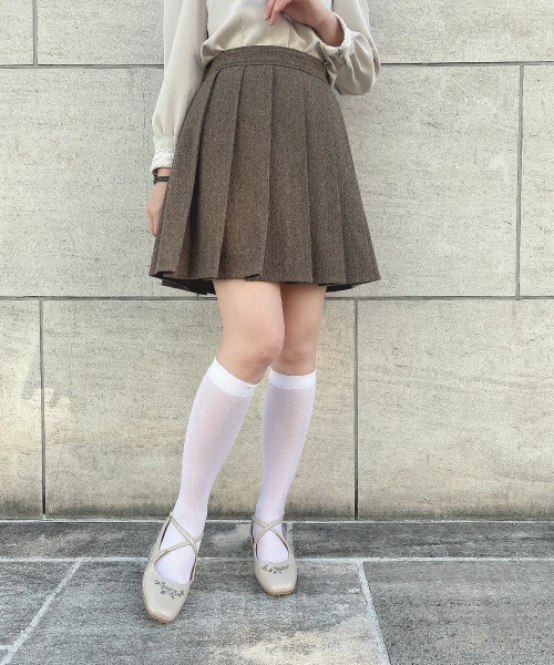 F i.n.t（フィント）の「バックリボン2wayエプロンジャンパースカート（ジャンパースカート・レディース・ブラウン/グレー・FREE）」の19枚目の写真