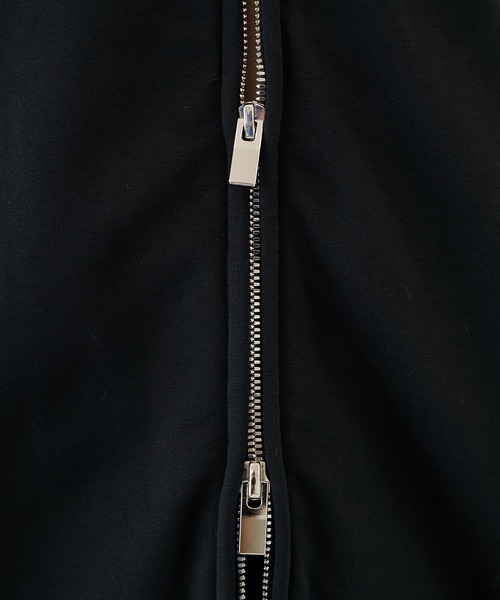 ATTACHMENT（アタッチメント）の「【ATTACHMENT/アタッチメント】CO STRECH TERRY ZIP UP HOODIE（パーカー・メンズ・ブラック/チャコールグレー・2/3）」の15枚目の写真