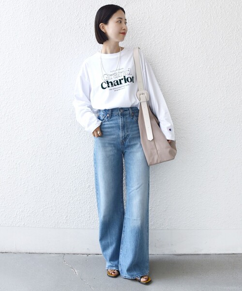 SHIPS（シップス）の「【WEB限定】ベルト デザイン ハンドル A4 トート バッグ（トートバッグ・レディース・ベージュ/ブラック・ONE SIZE）」の8枚目の写真