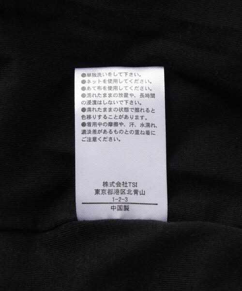 DANKE SCHON（ダンケシェーン）の「DankeSchon/ダンケシェーン/OPAL L/S TEE（Tシャツ/カットソー・メンズ・ブラック・L/M）」の11枚目の写真