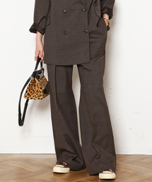 グレンチェックパンツ