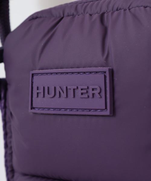 HUNTER（ハンター）の「HUNTER イントレピッド エクストラ パフド フォンポーチ（ショルダーバッグ・レディース・オフホワイト/パープル/ブラック・FREE）」の10枚目の写真