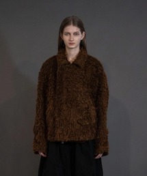 my beautiful landlet（マイビューティフルランドレット）の「【my beautiful landlet】 SHAGGY RIDERS JACKET（ライダースジャケット）」