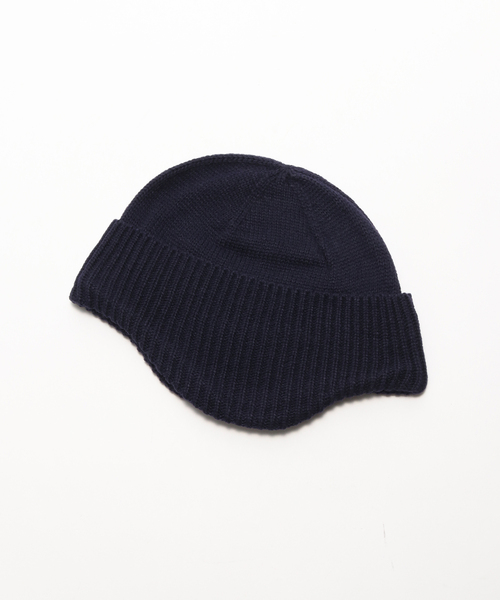 RACAL（ラカル）の「RACAL / ラカル Ear Short Watch（キャップ・メンズ・キャメル/ネイビー/チャコールグレー/ブラック・FREE）」の3枚目の写真