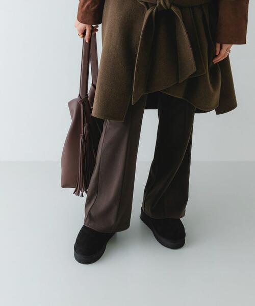 RODE SKO（ロデスコ）の「撥水フラッフィームートンブーツ（ブーツ・レディース・グレー/ブラック/キャメル・39/38/37/36）」の8枚目の写真