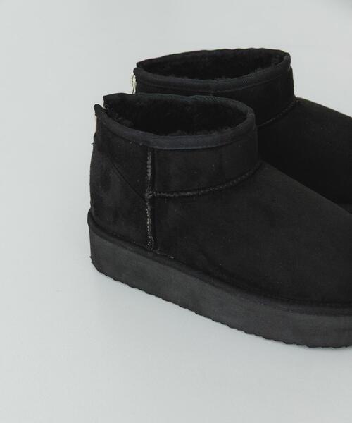 RODE SKO（ロデスコ）の「撥水フラッフィームートンブーツ（ブーツ・レディース・グレー/ブラック/キャメル・39/38/37/36）」の11枚目の写真