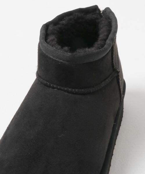 RODE SKO（ロデスコ）の「撥水フラッフィームートンブーツ（ブーツ・レディース・グレー/ブラック/キャメル・39/38/37/36）」の17枚目の写真