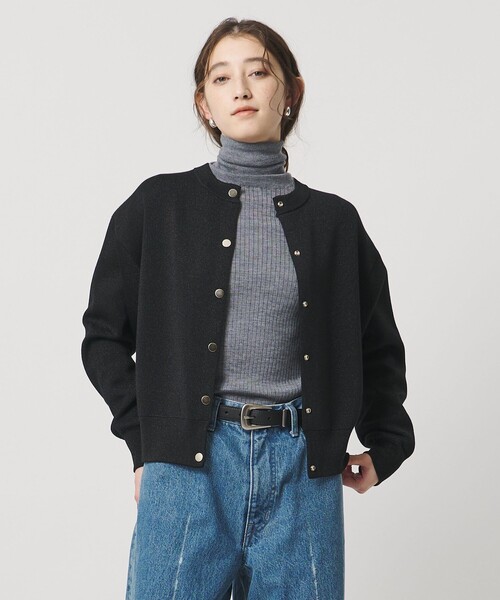 【美品】ラメ ニット スウェット カーディガン ‐ウォッシャブル‐ ラメ ニット スウェット カーディガン ‐ウォッシャブル‐ 【公式通販】