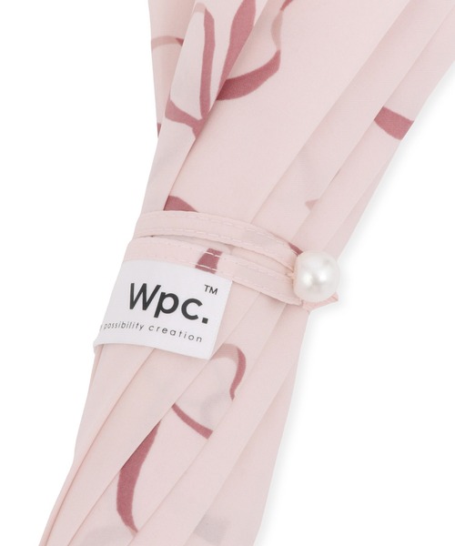 Wpc.（ダブリュピーシー）の「【Wpc.】【晴雨兼用】ハートリボン長傘（長傘・レディース・ピンク/ブラウン/ホワイト系その他・FREE）」の15枚目の写真