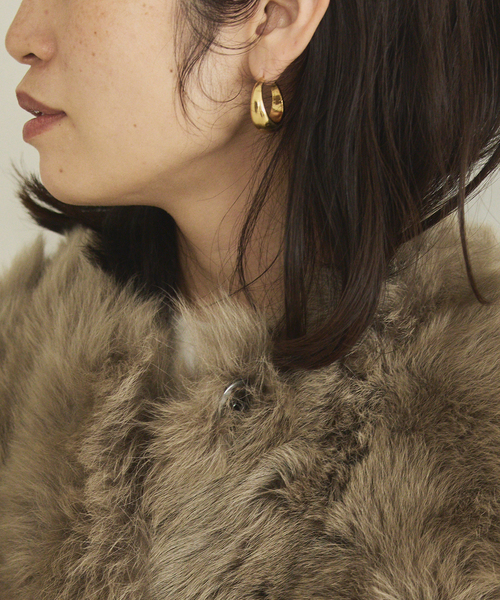 VERMEIL par iena(ヴェルメイユパーイエナ)の「LIE STUDIO THE ANDREA EARRING ゴールド(ピアス(両耳用)・レディース・ゴールド・FREE)」の2枚目の写真