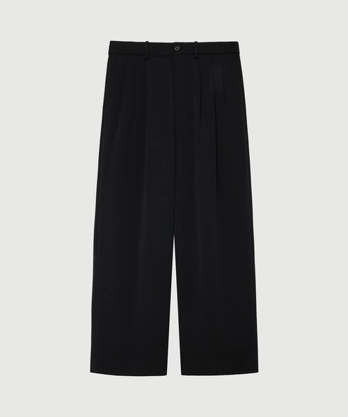 MARKAWARE/マーカウェア】TRIPLE PLEATED WIDE TROUSERS（スラックス