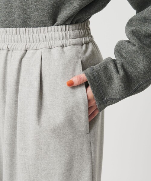 BEAUTY&YOUTH UNITED ARROWS(ビューティーアンドユースユナイテッドアローズ)の「裏起毛ジョーゼット ワイドパンツ ウォッシャブル(その他パンツ・レディース・ブラック/ライトグレー/ライム・XS/S/M)」の20枚目の写真