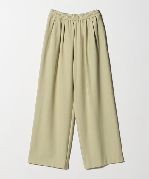 BEAUTY&YOUTH UNITED ARROWS(ビューティーアンドユースユナイテッドアローズ)の「裏起毛ジョーゼット ワイドパンツ ウォッシャブル(その他パンツ・レディース・ブラック/ライトグレー/ライム・XS/S/M)」の15枚目の写真