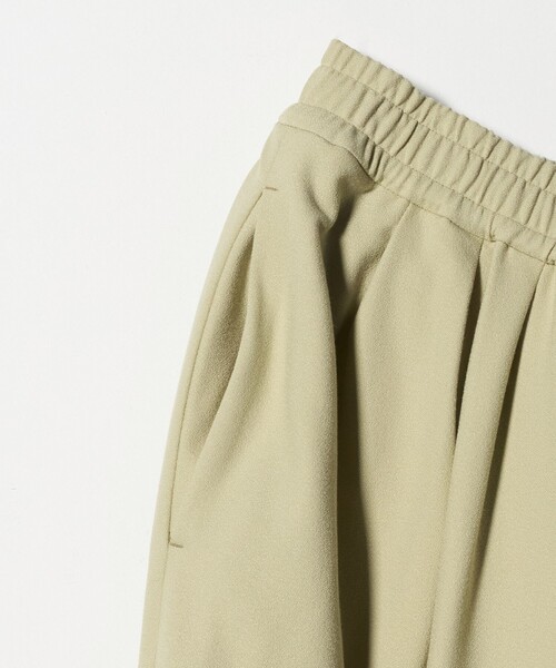 BEAUTY&YOUTH UNITED ARROWS(ビューティーアンドユースユナイテッドアローズ)の「裏起毛ジョーゼット ワイドパンツ ウォッシャブル(その他パンツ・レディース・ブラック/ライトグレー/ライム・XS/S/M)」の12枚目の写真