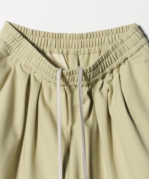 BEAUTY&YOUTH UNITED ARROWS(ビューティーアンドユースユナイテッドアローズ)の「裏起毛ジョーゼット ワイドパンツ ウォッシャブル(その他パンツ・レディース・ブラック/ライトグレー/ライム・XS/S/M)」の10枚目の写真