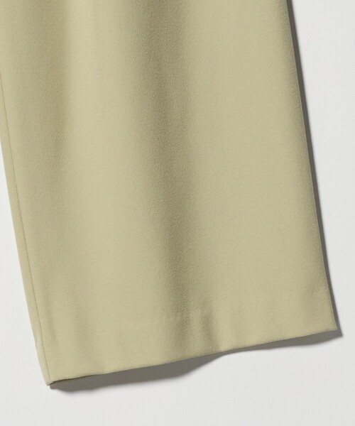 BEAUTY&YOUTH UNITED ARROWS(ビューティーアンドユースユナイテッドアローズ)の「裏起毛ジョーゼット ワイドパンツ ウォッシャブル(その他パンツ・レディース・ブラック/ライトグレー/ライム・XS/S/M)」の9枚目の写真