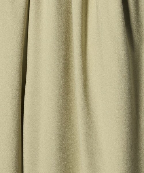 BEAUTY&YOUTH UNITED ARROWS(ビューティーアンドユースユナイテッドアローズ)の「裏起毛ジョーゼット ワイドパンツ ウォッシャブル(その他パンツ・レディース・ブラック/ライトグレー/ライム・XS/S/M)」の8枚目の写真