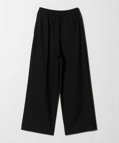 BEAUTY&YOUTH UNITED ARROWS(ビューティーアンドユースユナイテッドアローズ)の「裏起毛ジョーゼット ワイドパンツ ウォッシャブル(その他パンツ・レディース・ブラック/ライトグレー/ライム・XS/S/M)」の6枚目の写真