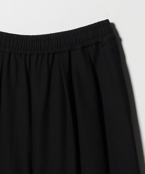 BEAUTY&YOUTH UNITED ARROWS(ビューティーアンドユースユナイテッドアローズ)の「裏起毛ジョーゼット ワイドパンツ ウォッシャブル(その他パンツ・レディース・ブラック/ライトグレー/ライム・XS/S/M)」の5枚目の写真