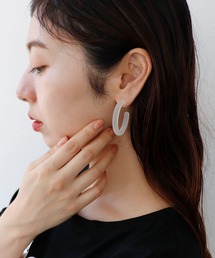 Cepica | マットフープピアス(ピアス（両耳用）)