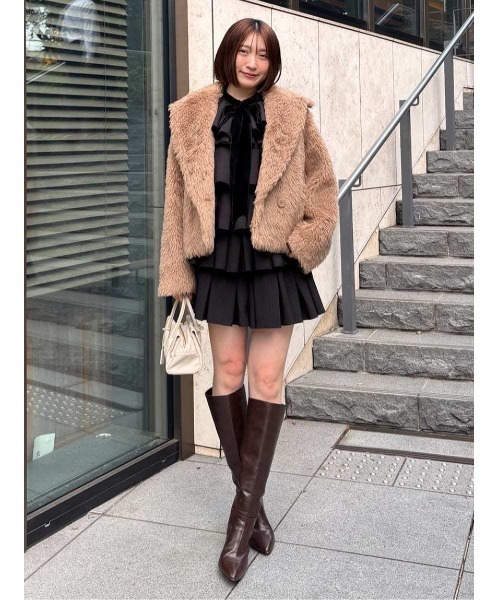 ティアードラッフルミニドレス（ドレス）｜SNIDEL（スナイデル）の