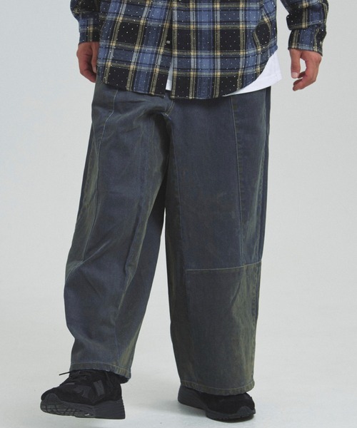 JACKROSE（ジャックローズ）の「JE-フロッキーイージーデニムパンツ（デニムパンツ・メンズ・カーキ/ブラウン・FREE）」の4枚目の写真