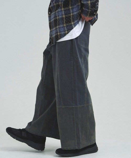 JACKROSE（ジャックローズ）の「JE-フロッキーイージーデニムパンツ（デニムパンツ・メンズ・カーキ/ブラウン・FREE）」の6枚目の写真