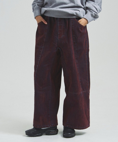 JACKROSE（ジャックローズ）の「JE-フロッキーイージーデニムパンツ（デニムパンツ・メンズ・カーキ/ブラウン・FREE）」の16枚目の写真