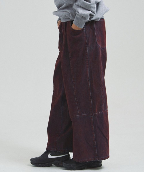 JACKROSE（ジャックローズ）の「JE-フロッキーイージーデニムパンツ（デニムパンツ・メンズ・カーキ/ブラウン・FREE）」の18枚目の写真