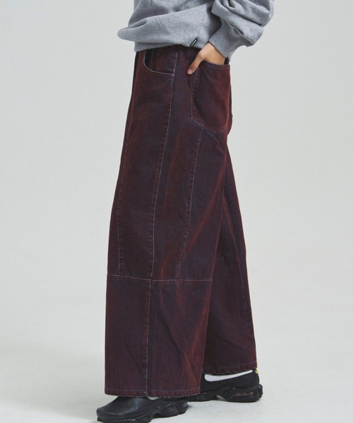 JACKROSE（ジャックローズ）の「JE-フロッキーイージーデニムパンツ（デニムパンツ・メンズ・カーキ/ブラウン・FREE）」の19枚目の写真