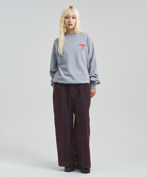 JACKROSE（ジャックローズ）の「JE-フロッキーイージーデニムパンツ（デニムパンツ・メンズ・カーキ/ブラウン・FREE）」の10枚目の写真