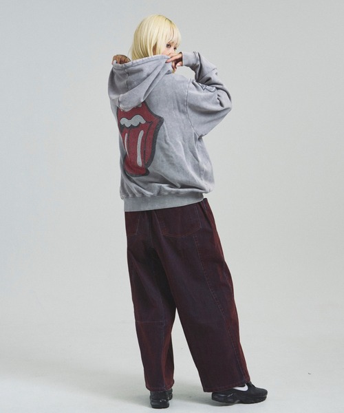 JACKROSE（ジャックローズ）の「JE-フロッキーイージーデニムパンツ（デニムパンツ・メンズ・カーキ/ブラウン・FREE）」の8枚目の写真