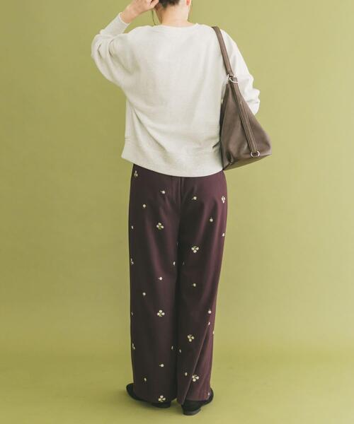 ITEMS URBANRESEARCH(アイテムズ アーバンリサーチ)の「フォトプリントスウエット(スウェット・レディース・ブラウン/オフホワイト/チャコールグレー・FREE)」の8枚目の写真