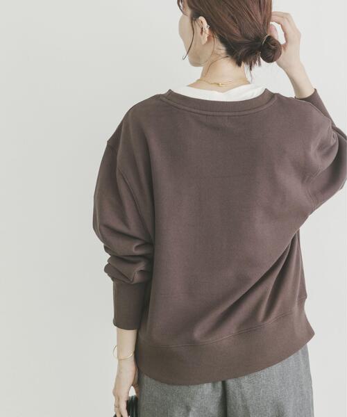 ITEMS URBANRESEARCH(アイテムズ アーバンリサーチ)の「フォトプリントスウエット(スウェット・レディース・ブラウン/オフホワイト/チャコールグレー・FREE)」の18枚目の写真