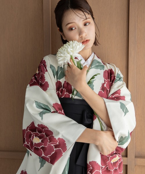 羽織 レース ニコアンティーク チューリップ・レース ブラック 日本製