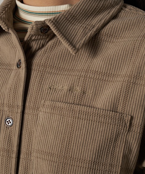 Eddie Bauer（エディーバウアー）の「イージーデイズ コーデュロイ シャツ（シャツ/ブラウス・レディース・バーガンディー/ベージュ/オフホワイト・S/XL/L/M）」の14枚目の写真