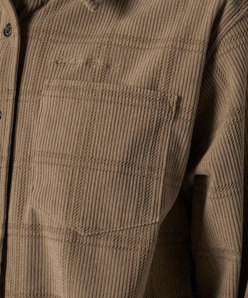 Eddie Bauer（エディーバウアー）の「イージーデイズ コーデュロイ シャツ（シャツ/ブラウス・レディース・バーガンディー/ベージュ/オフホワイト・S/XL/L/M）」の15枚目の写真