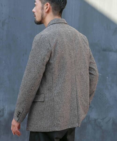 【美品】 アーバンリサーチロッソ チェックダブルテーラードジャケット ROSSO チェックダブルジャケット アーバンリサーチロッソ クラシック