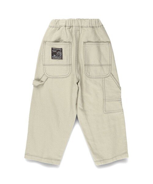 BRANSHES(ブランシェス)の「【あったか/ゆったり】裏起毛ペインターパンツ(その他パンツ・キッズ・カーキ/ブラック/ネイビー/ベージュ・80/120/110/100/90/150/140/130)」の20枚目の写真