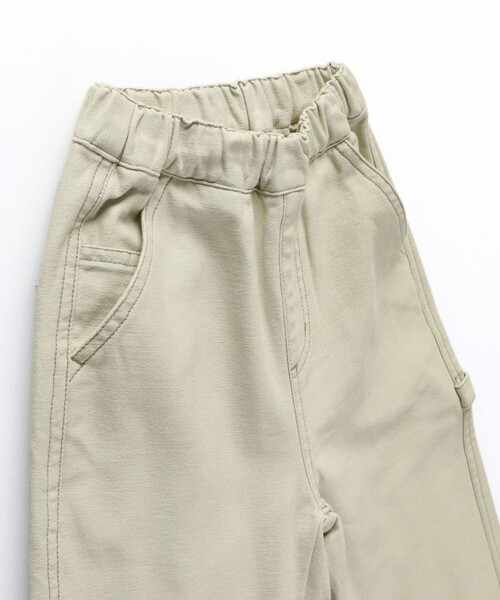 BRANSHES(ブランシェス)の「【あったか/ゆったり】裏起毛ペインターパンツ(その他パンツ・キッズ・カーキ/ブラック/ネイビー/ベージュ・80/120/110/100/90/150/140/130)」の18枚目の写真