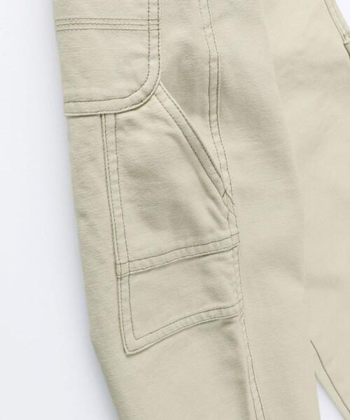 BRANSHES(ブランシェス)の「【あったか/ゆったり】裏起毛ペインターパンツ(その他パンツ・キッズ・カーキ/ブラック/ネイビー/ベージュ・80/120/110/100/90/150/140/130)」の13枚目の写真