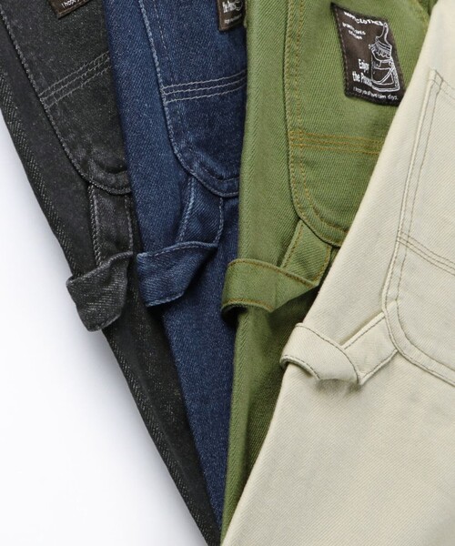 BRANSHES(ブランシェス)の「【あったか/ゆったり】裏起毛ペインターパンツ(その他パンツ・キッズ・カーキ/ブラック/ネイビー/ベージュ・80/120/110/100/90/150/140/130)」の5枚目の写真