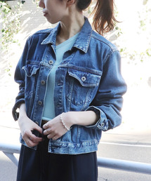 未使用 Plage / デニムジャケット 2023SS サイズ36 plage 「Plage」 デニムジャケット 36 ブルー レディース : ZOZOTOWN