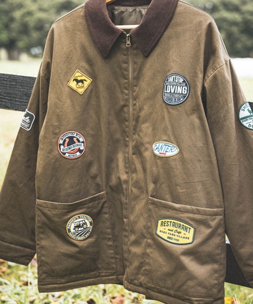 レア NATIVE VILLAGE 刺繍 中綿 ジャケット 羽織コート レア NATIVE VILLAGE 刺繍 中綿 ジャケット 羽織コート 2025-2026