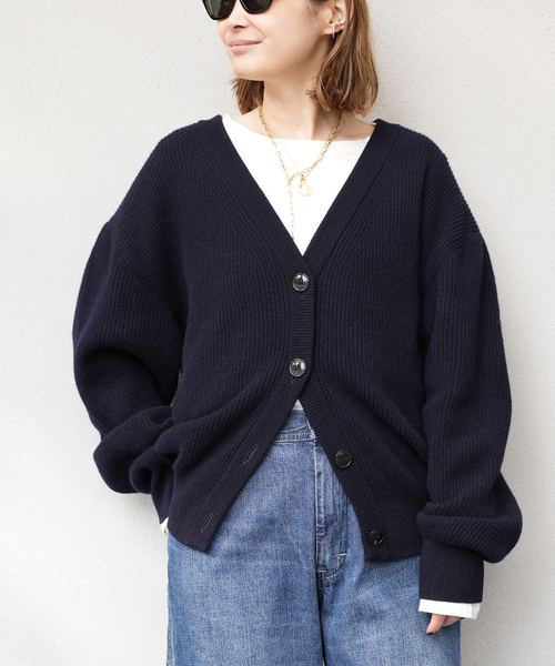 JUSPER Vネック カーディガン（ニット/セーター）｜Deuxieme Classe