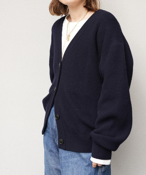 JUSPER Vネック カーディガン（ニット/セーター）｜Deuxieme Classe