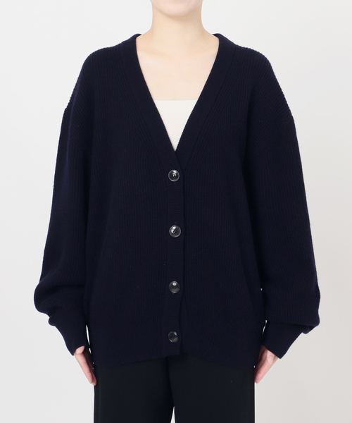 Deuxieme Classe（ドゥーズィエムクラス）の「JUSPER Vネック カーディガン（ニット/セーター・レディース・ネイビー・FREE）」の21枚目の写真